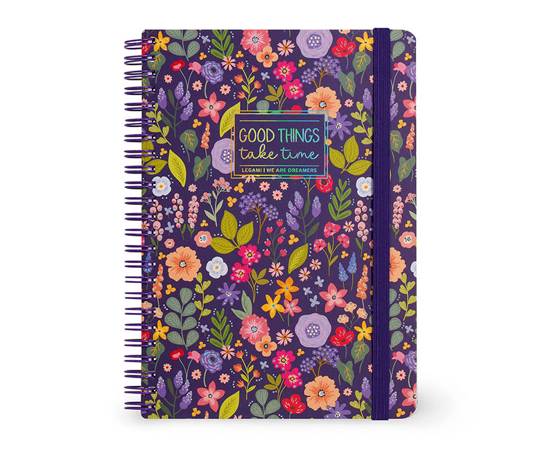 ΣΗΜΕΙΩΜΑΤΑΡΙΟ ΣΠΙΡΑΛ FLOWERS LARGE