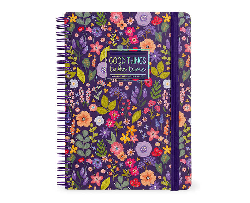 ΣΗΜΕΙΩΜΑΤΑΡΙΟ ΣΠΙΡΑΛ FLOWERS MAXI