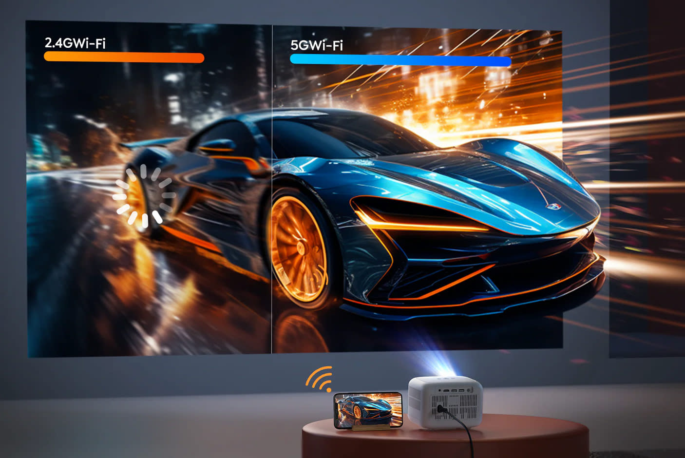 Fast Dual-Band Wi-Fi