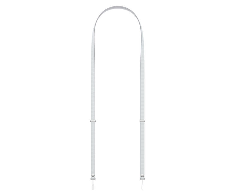 Crossbody Strap Light Gray