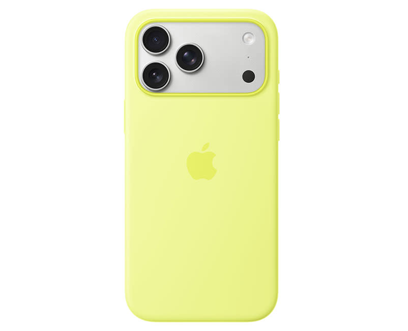iPhone 17 Pro Max Silicone MagS Neon Yel