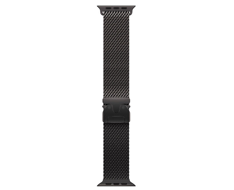 49mm Black Titanium Milanese Loop – M