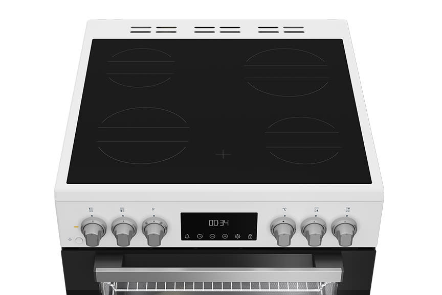 Whirlpool Κουζίνα Κεραμική W6V8LCSW