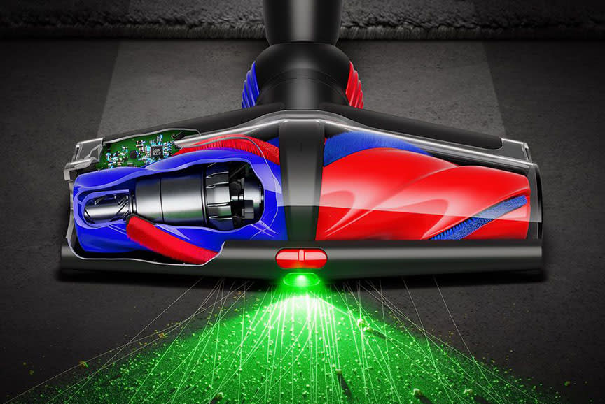 Προσαρμόζεται αυτόματα σε όλα τα δάπεδα