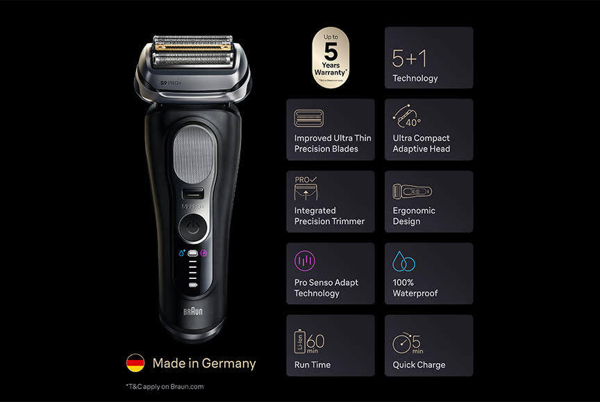 Braun Ξυριστική Μηχανή 9610S