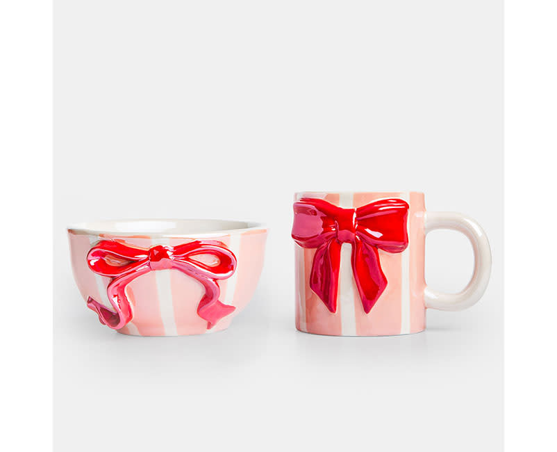 CERAMIC MUG AND BOWL SET SENTIO