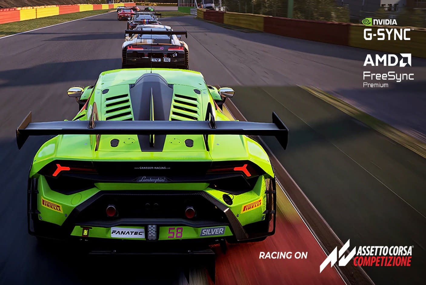 AMD FreeSync™ Premium Pro + G-SYNC®