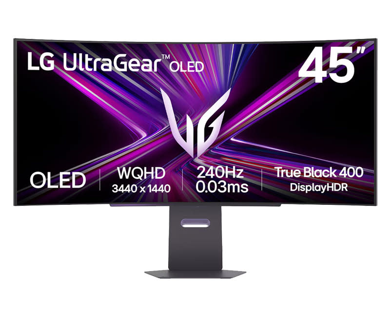 LG 45GX900A-B UltraGear™ WQHD OLED Curved Gaming Monitor