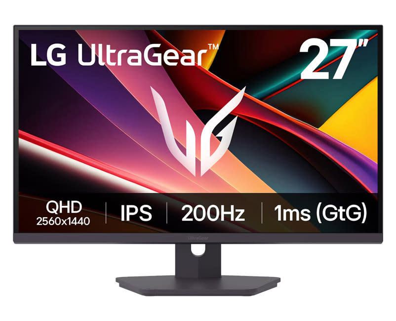 LG 27” UltraGear™ QHD IPS | 200Hz 1ms 1000R