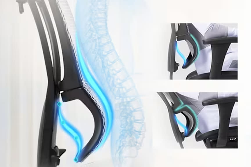 ΚΑΡΕΚΛΑ ΓΡΑΦΕΙΟΥ IOO FLEX II FABRIC