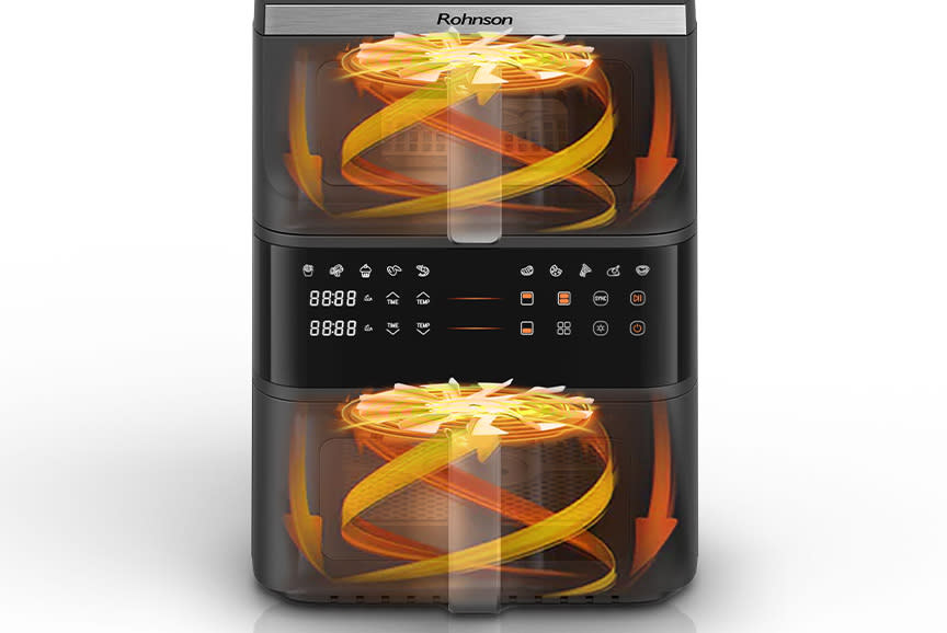 Rohnson Φριτέζα Double Stack R-2892