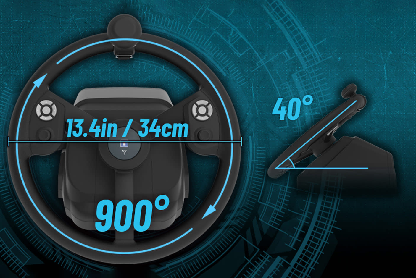 Realistic Steering Wheel