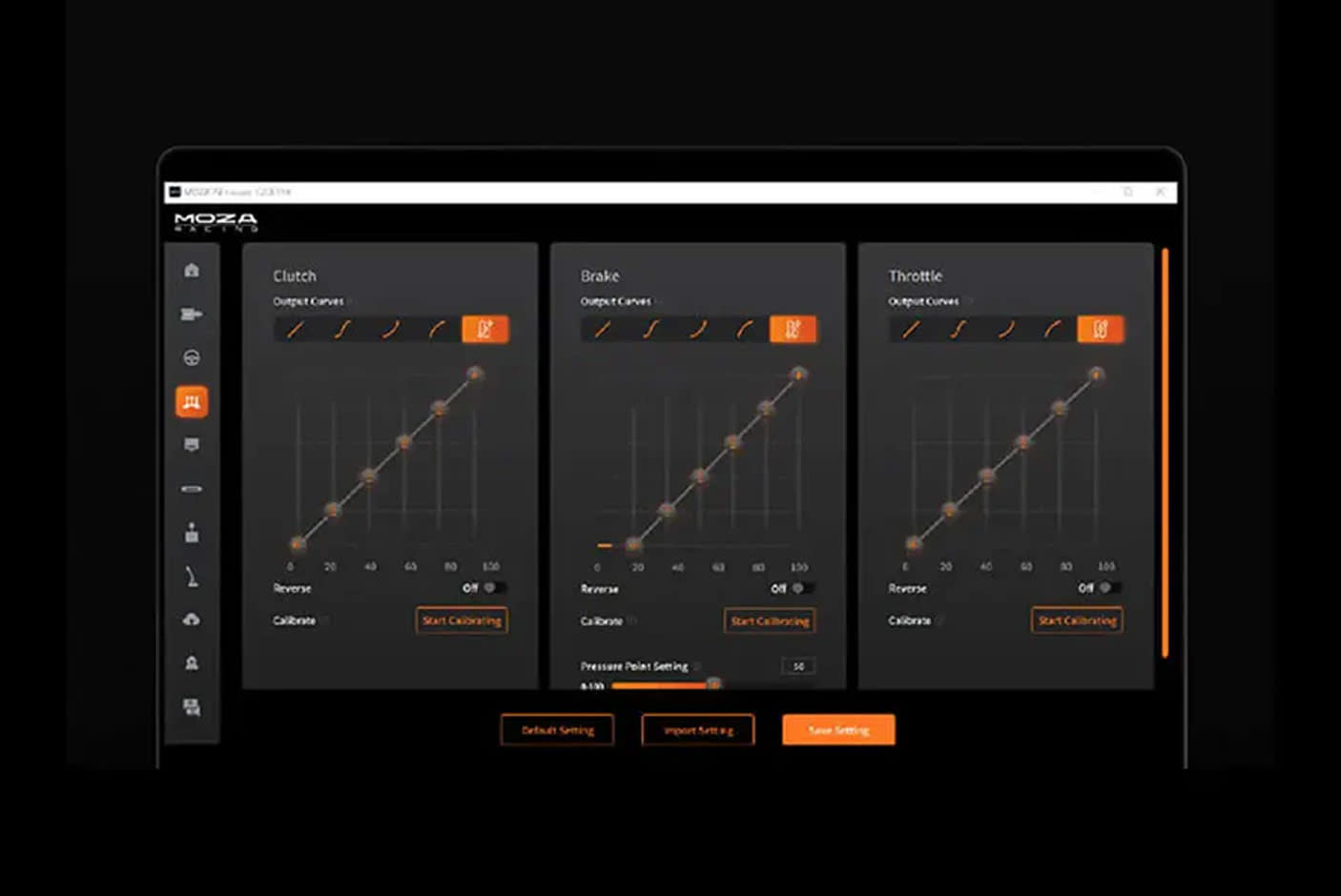 Output Curve Adjustment