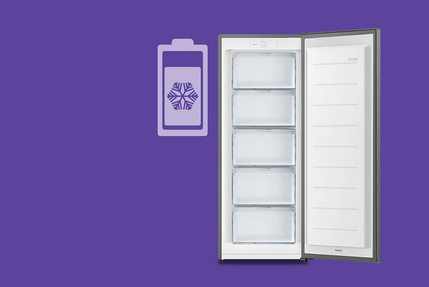 Inventor Καταψύκτης Κολώνα KFH-169MLF