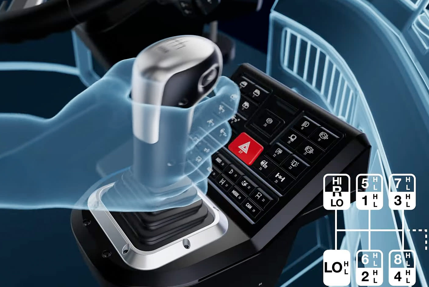 Shift Lever Resistance Adjustment Dial