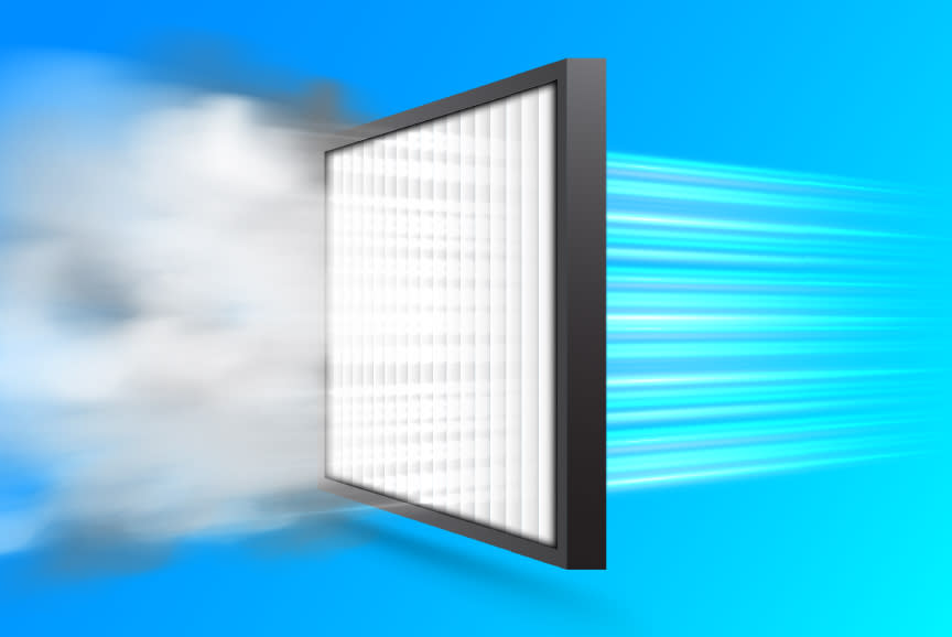 Καθαρίζει τον αέρα, καθαρίζεται στο χέρι!