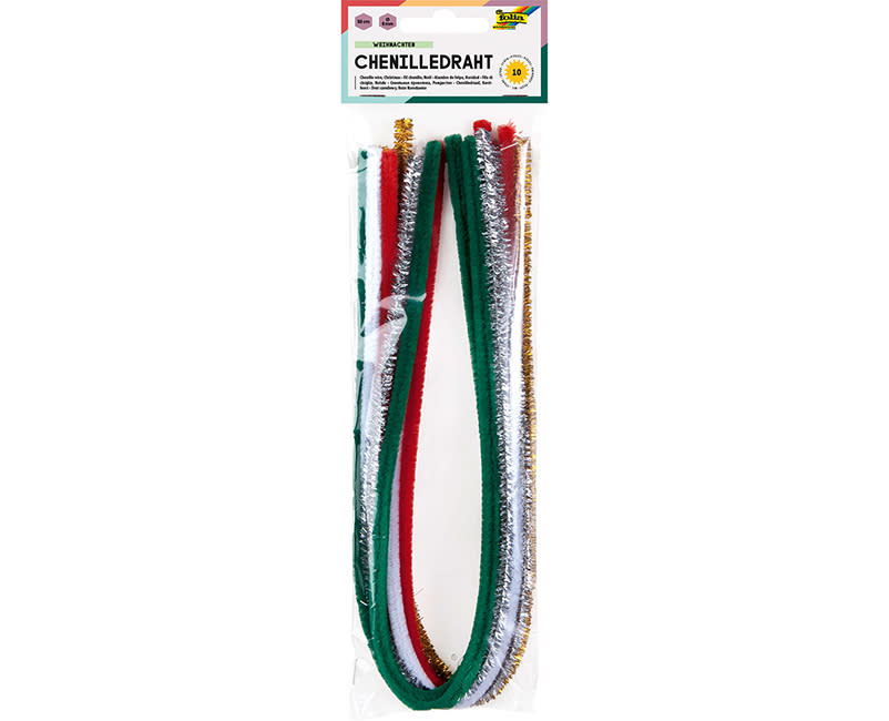 ΣΥΡΜΑΤΑ ΠΙΠΑΣ ΜΕΤΑΛΛΙΚΑ X-MAS 50CM/10TΕΜ