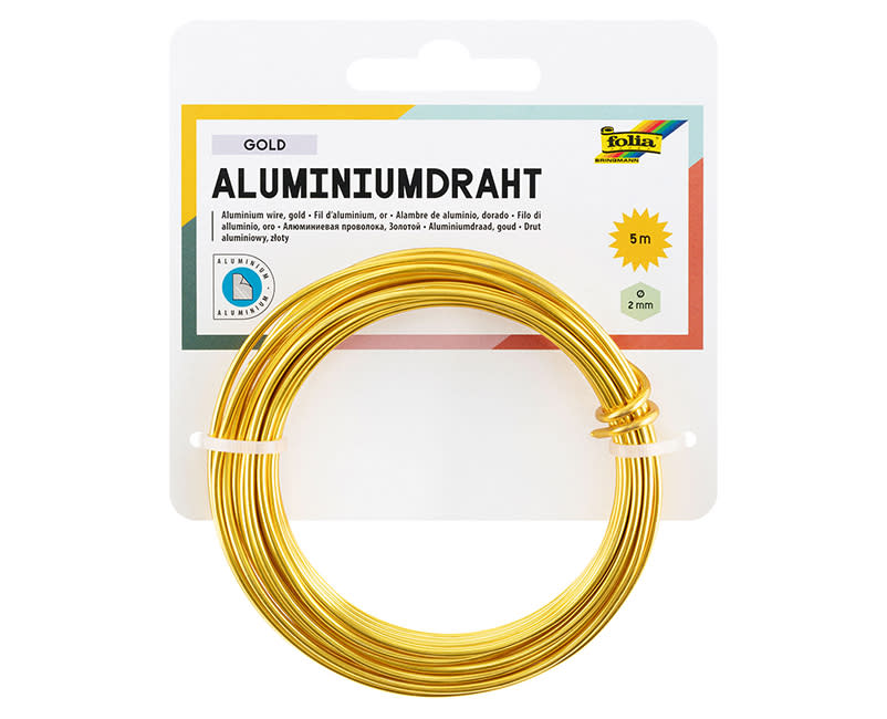ΣΥΡΜΑ ΜΕΤΑΛΛΙΚΟ 2MM/5M ΧΡΥΣΟ FOLIA