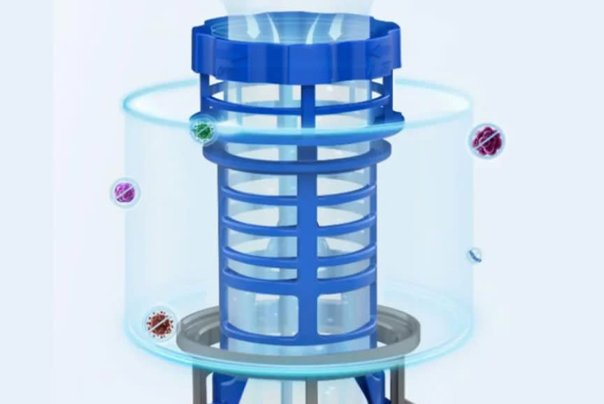 Απομακρύνει μικρόβια και οσμές