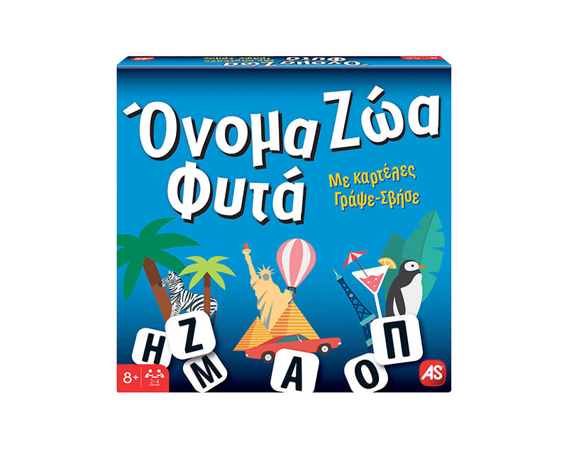 Επιτραπέζιο Όνομα Ζώα Φυτά-Board Edition