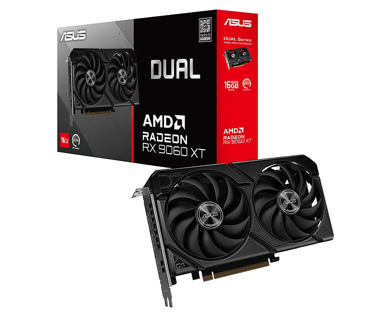 ASUS Dual Radeon™ RX 9060 XT 16GB GDDR6