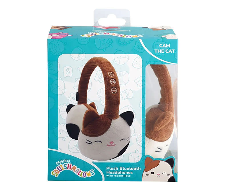 Squishmallows Cat Λούτρ Ασύρμ Ακουστικά