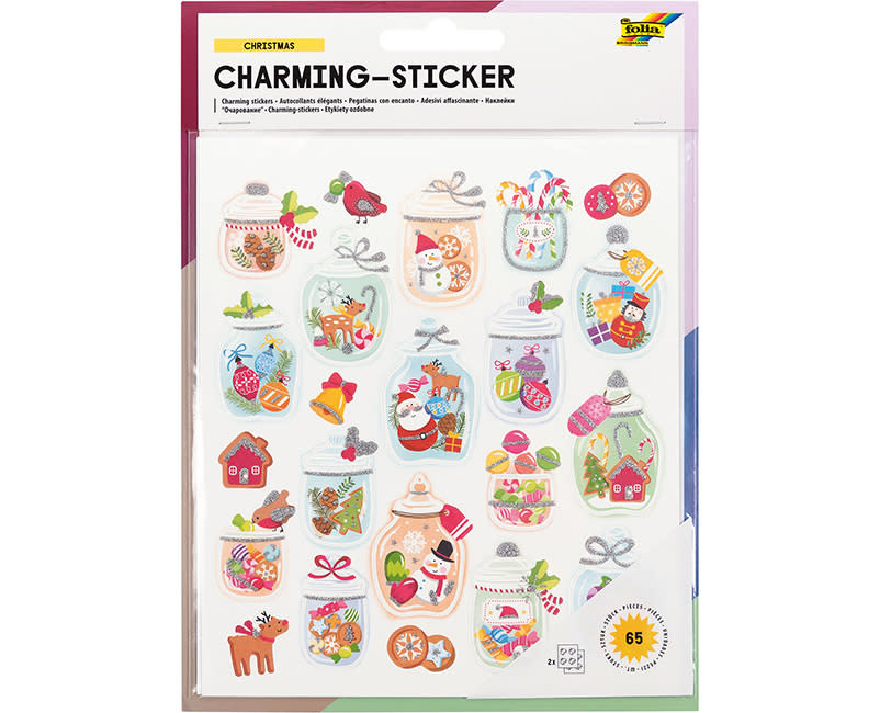 ΑΥΤΟΚΟΛΛΗΤΑ CHARMING CHRISTMAS II 65ΤΕΜ