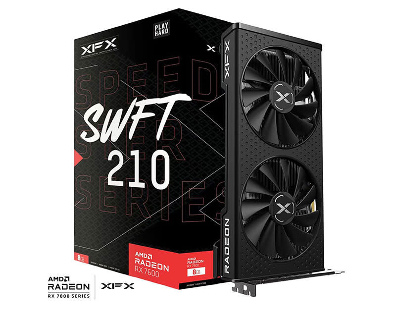 XFX SPEEDSTER SWFT 210 AMD Radeon™ RX 7600 Core Edition