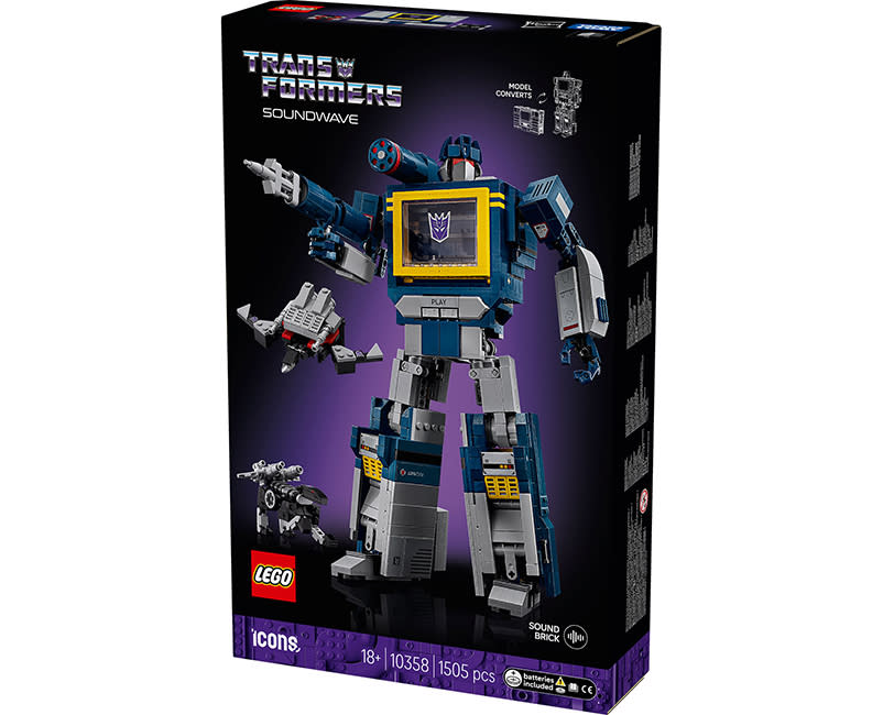 10358 Transformers: Soundwave LEGO