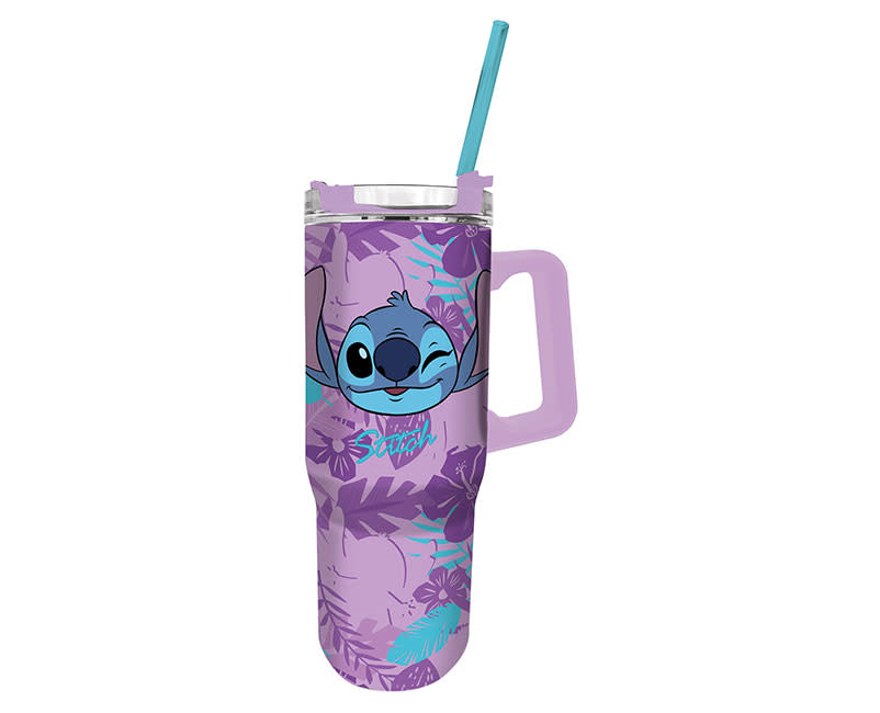 Παγούρι με καλαμάκι Stitch 1165ml