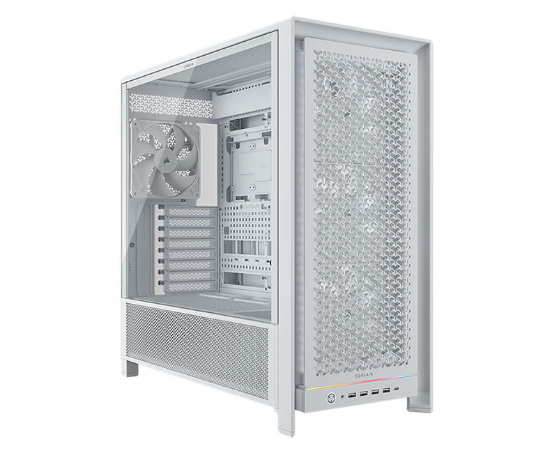 FRAME 5000D RS High-Airflow Mid-Tower PC Case WHT
