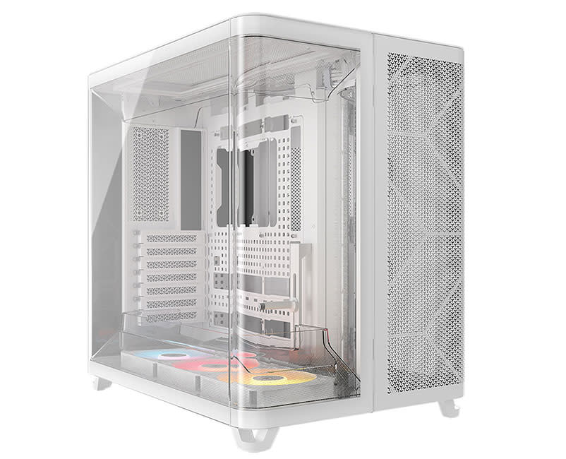 CORSAIR AIR 5400 RS-R ARGB Triple Chamber MT Case WHT