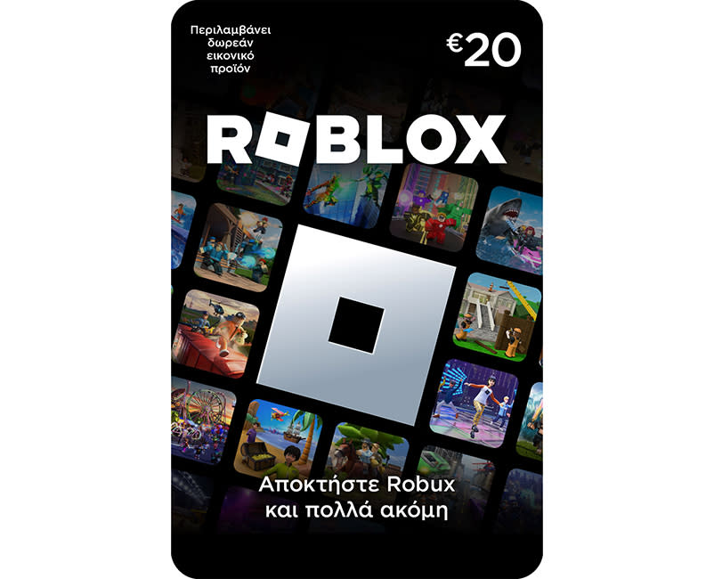 Roblox Gift Card Digital Code 20 EUR GR