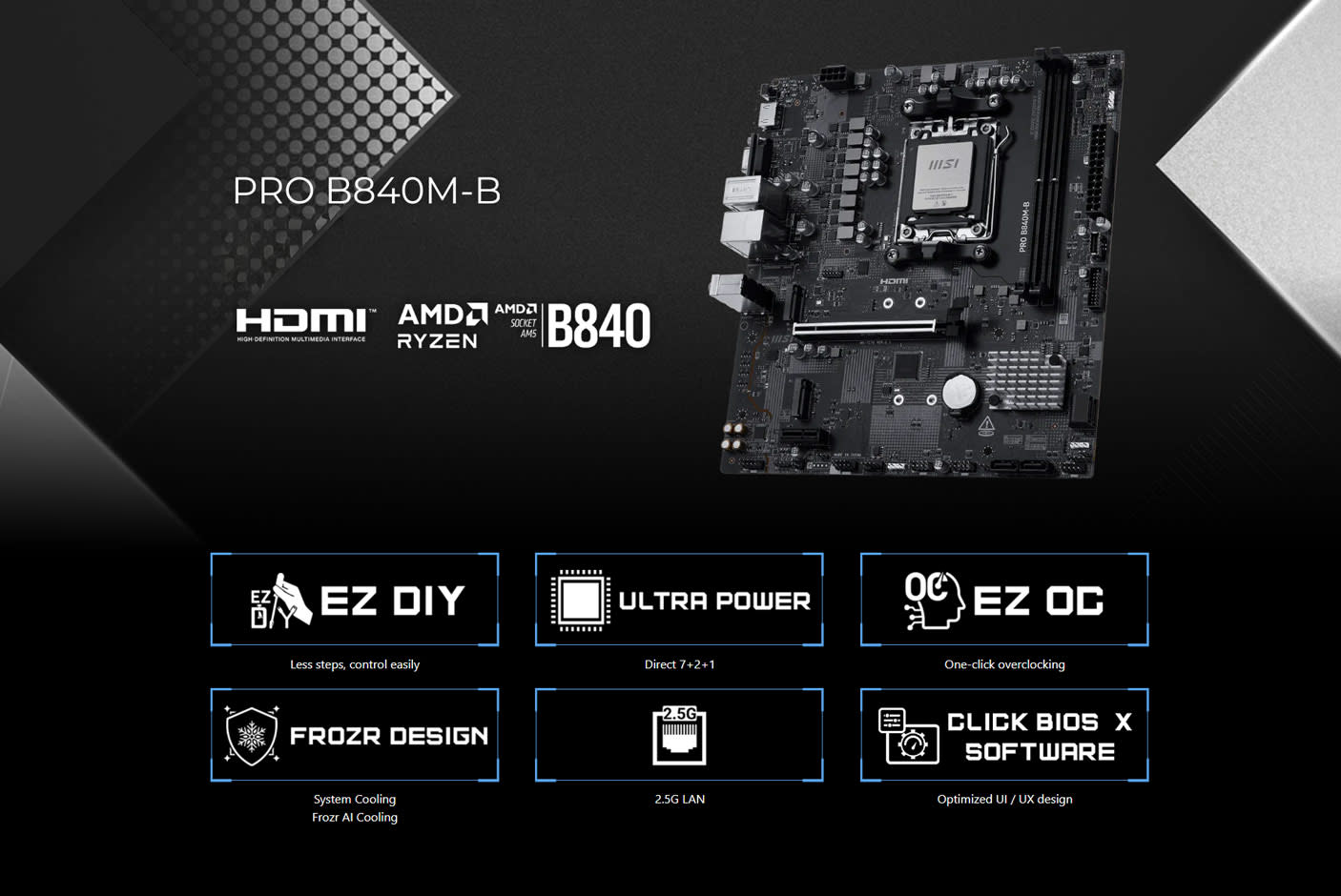 MSI PRO B840M-B