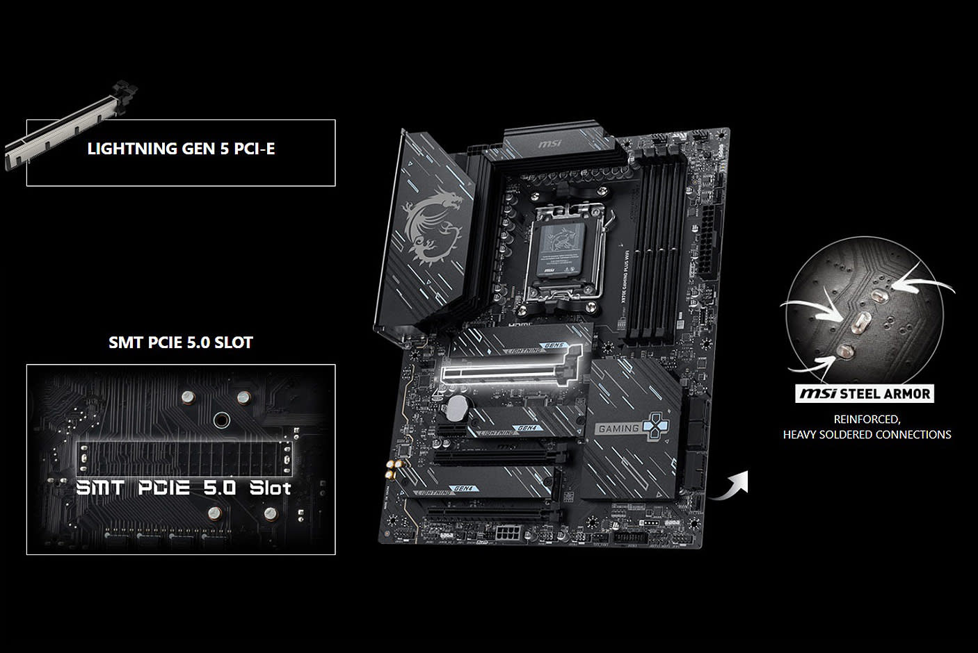 MSI X870E GAMING PLUS WIFI