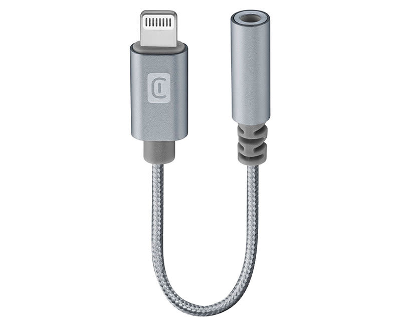 Cellularline Adaptor Aux  MFI Grey