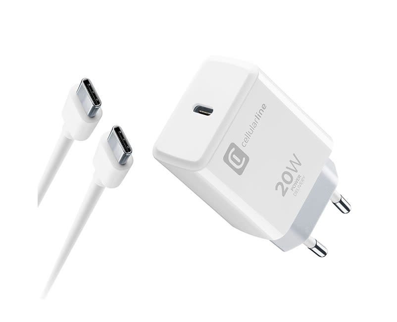 Cellularline USB-C Charger Kit 20W