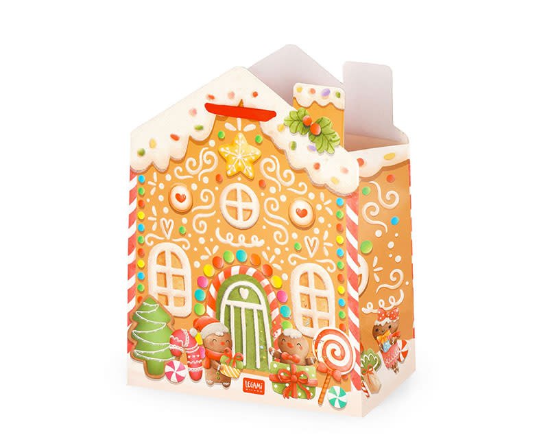 ΤΣΑΝΤΑ ΔΩΡΟΥ MEDIUM GINGERBREAD HOUSE