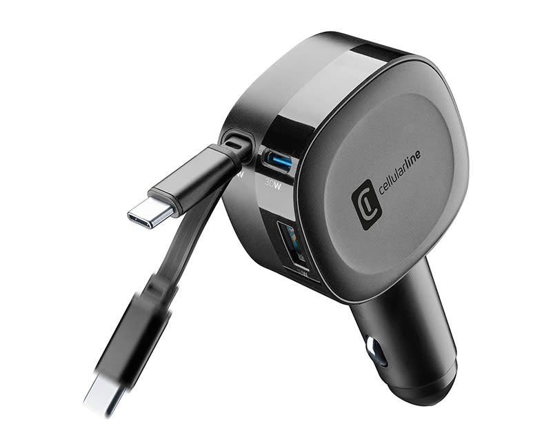 Cellularline Retractable Car Charger