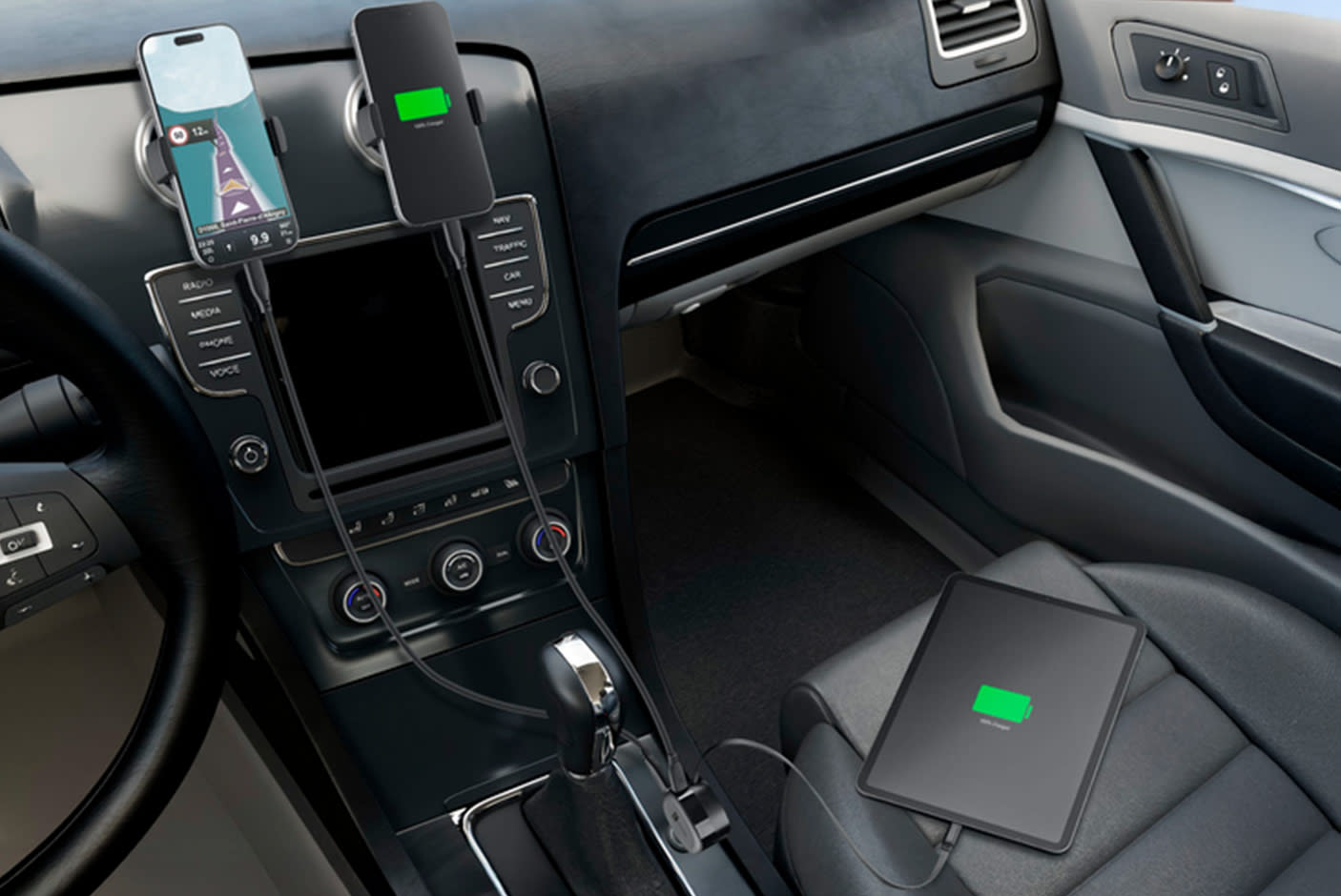 Cellularline Retractable Car Charger