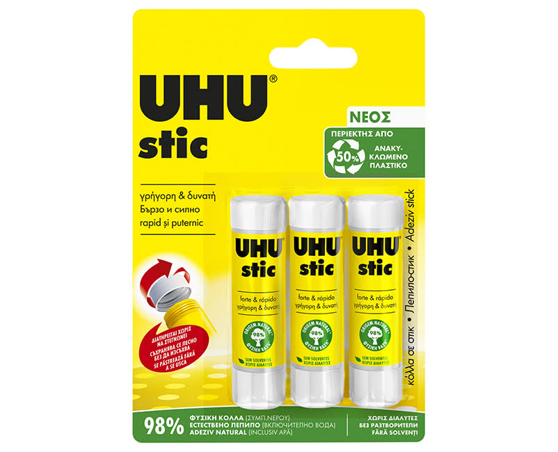 ΚΟΛΛΑ STICK 8,2ΓΡ. 3ΤΜΧ UHU