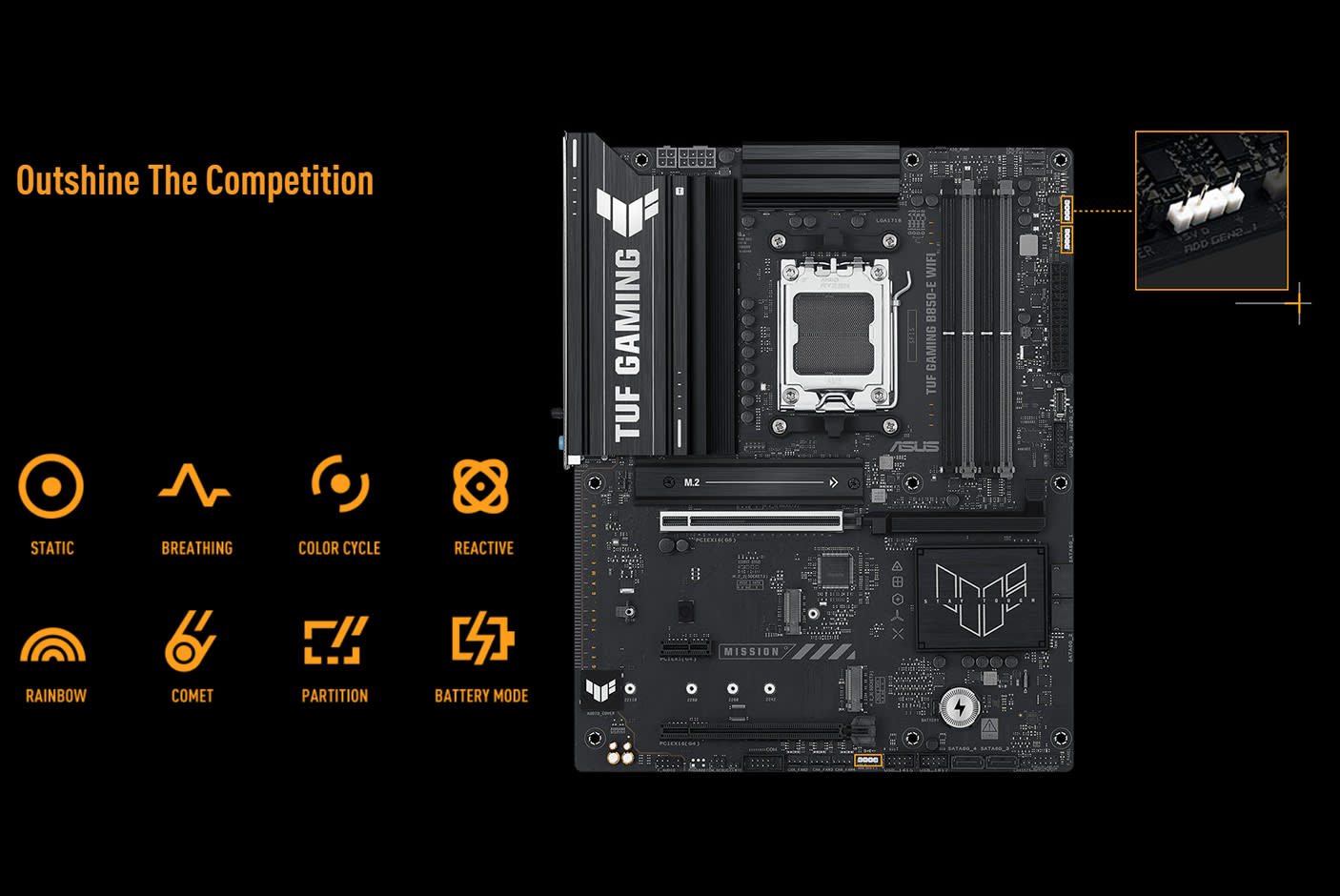 ASUS TUF GAMING B850-E WIFI