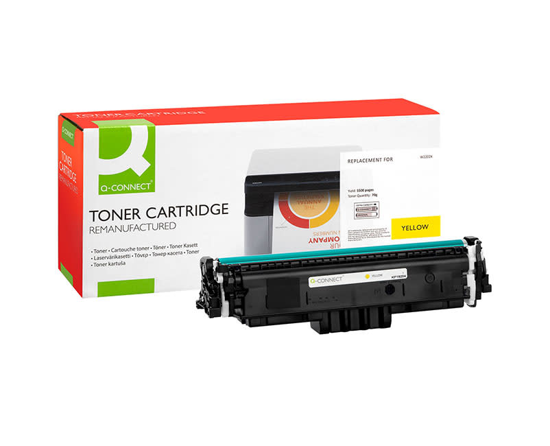 TONER Q-CONNECT 220X YELLOW