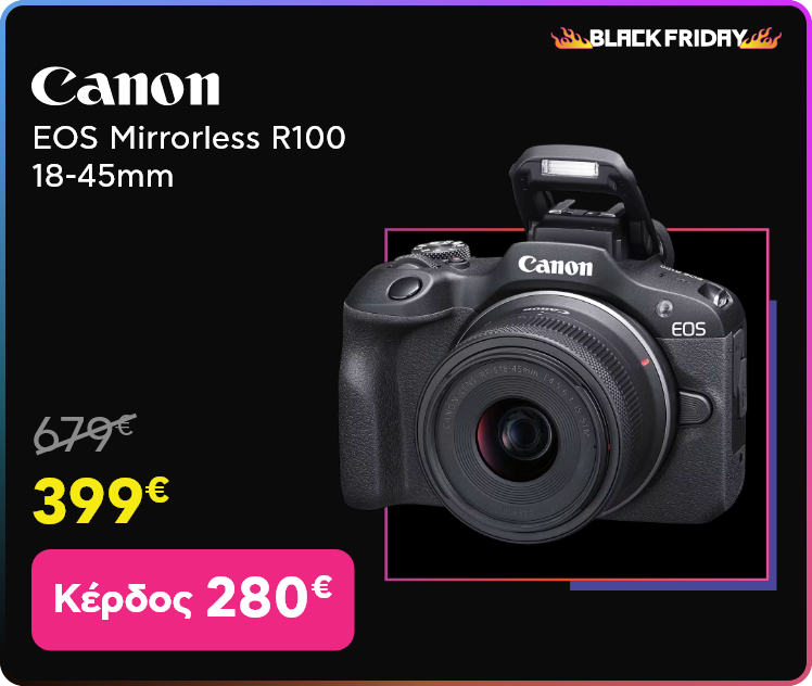 Black Friday σε Canon Mirrorless