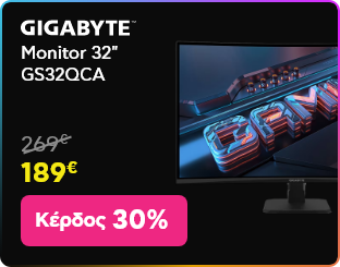 Black Friday σε Gigabyte Monitor 32" GS32QCA