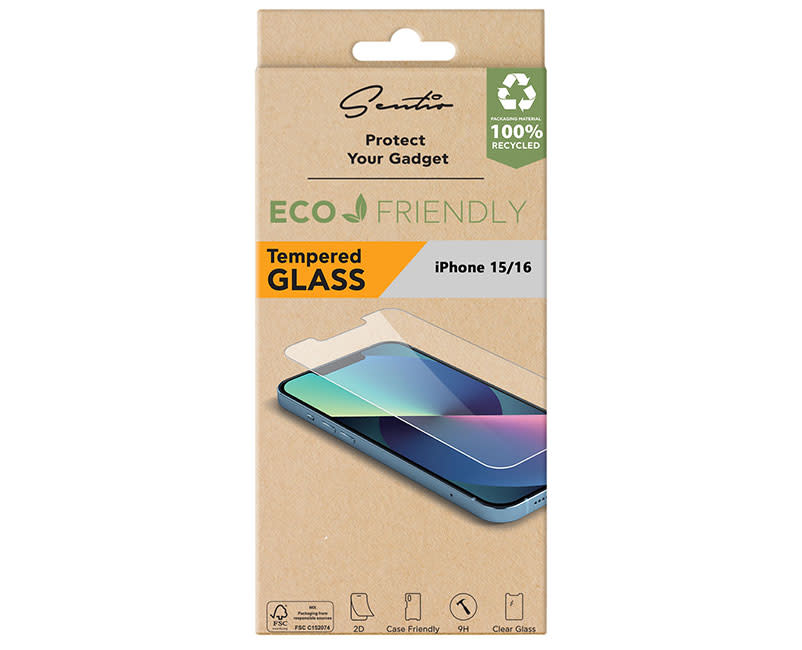 Glass Sentio for iPhone 15/16 Tempered