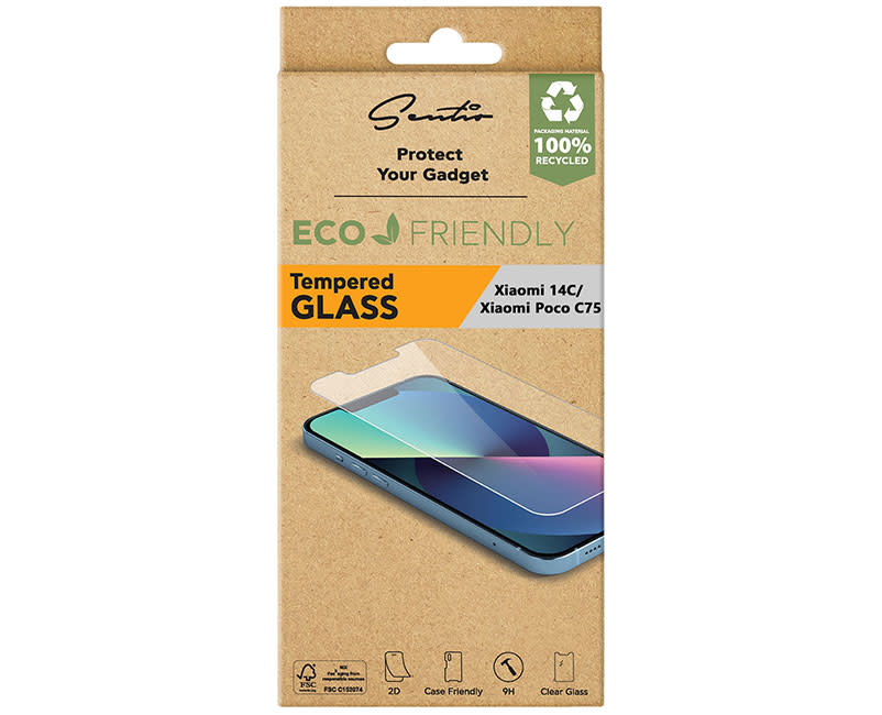 Sentio γυαλί 2D Xiaomi Redmi 14C/Xiaomi Poco C75