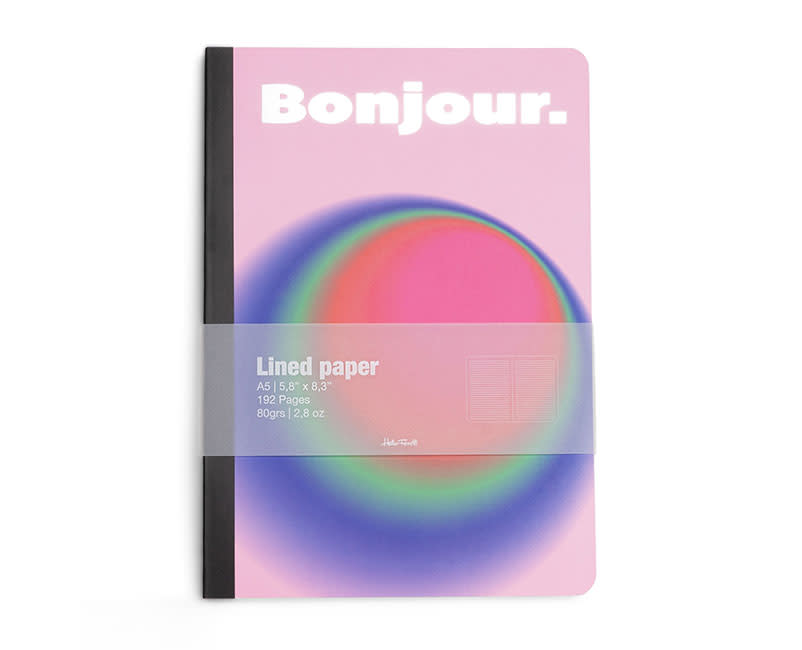 ΣΗΜΕΙΩΜΑΤΑΡΙΟ BONJOUR A5 PINK HF