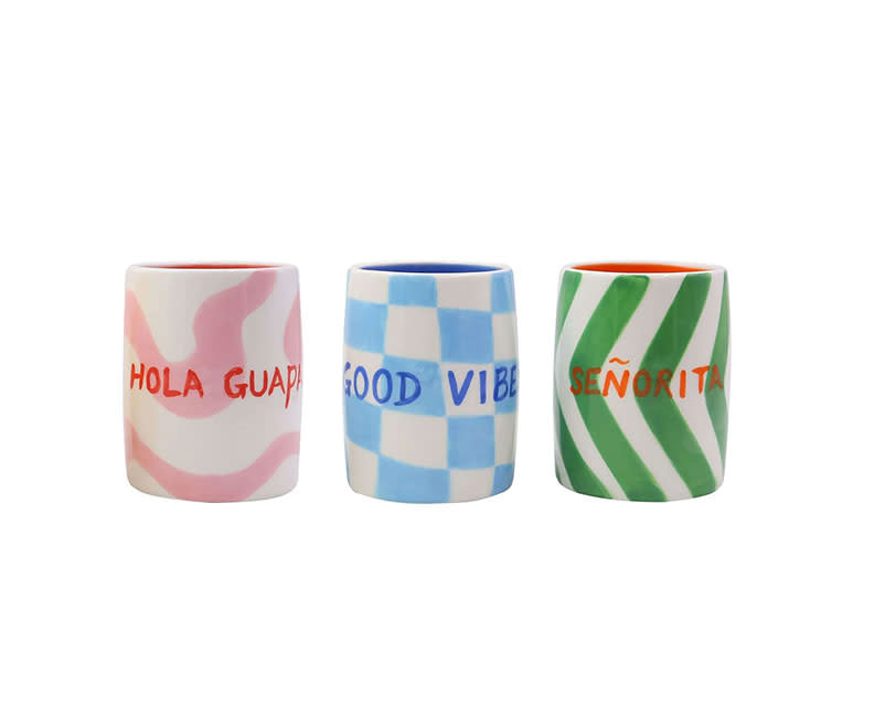 TUMBLER ELIAS 3PCS ASSORTMENT QUE RICO