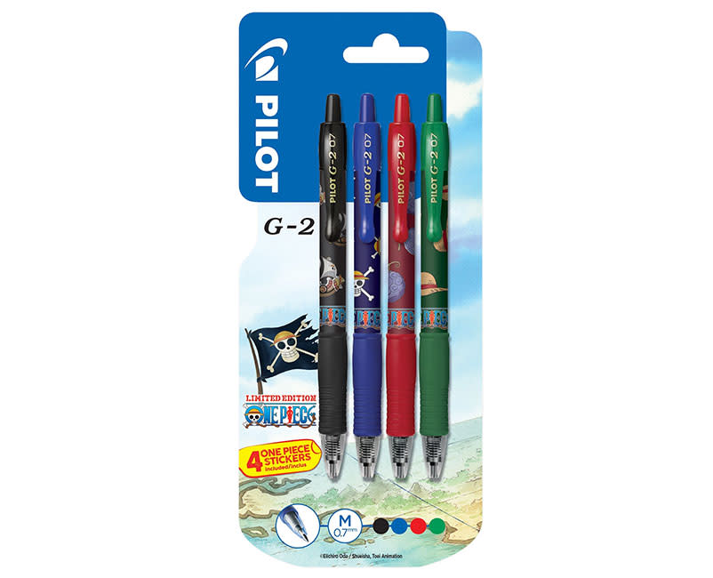 ΣΤΥΛΟ GEL G-2 0.7MM ONE PIECE 4ΤΕΜ PILOT